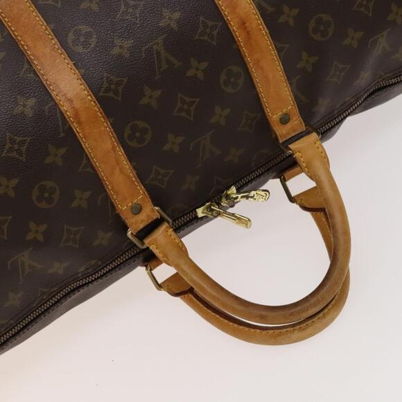 LOUIS VUITTON Monogram Keepall Bandouliere 55 Boston Bag M41414 - Picture 7 of 16